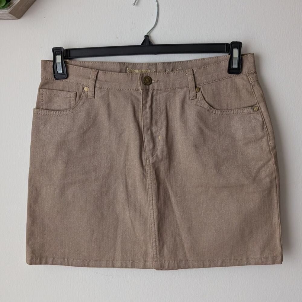 sinequanone y2k mini skirt